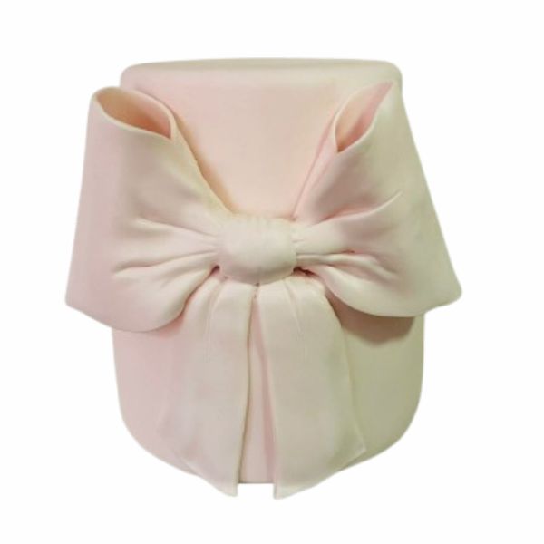 Bolo - Laço Rosa 